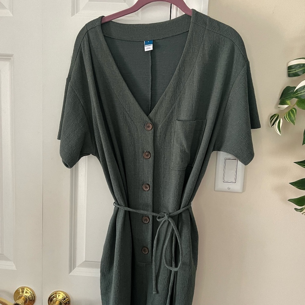 Size L Green Romper